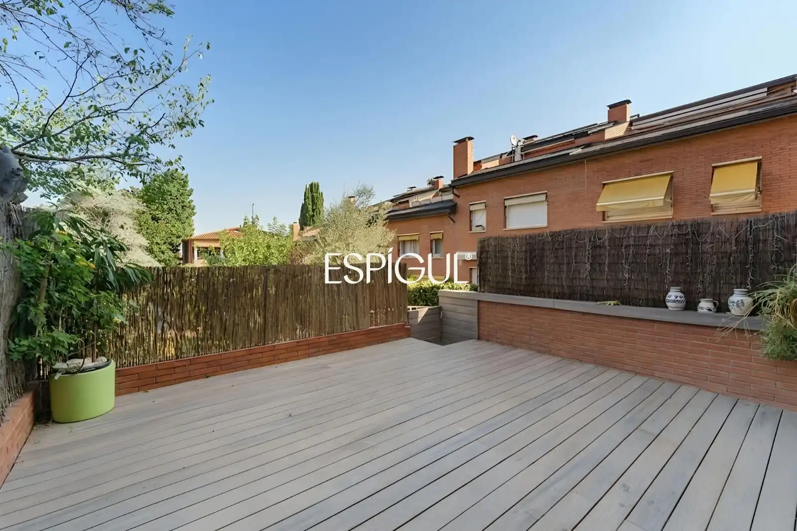 Terraza de Casa adosada en venta en Sant Cugat del Vallès con Aire acondicionado, Calefacción y Terraza