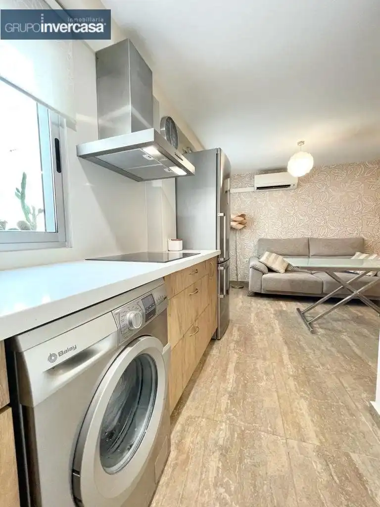 Küche von Wohnung zur Miete in Manises mit Klimaanlage, Heizung und Möbliert