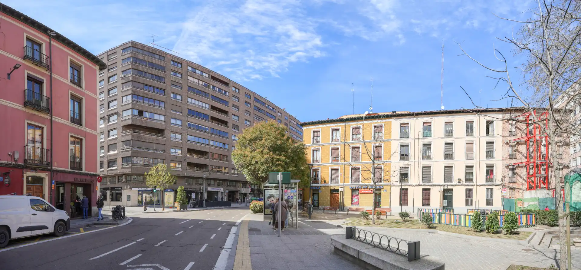 Vista exterior de Pis en venda en Valladolid Capital amb Calefacció, Parquet i Terrassa