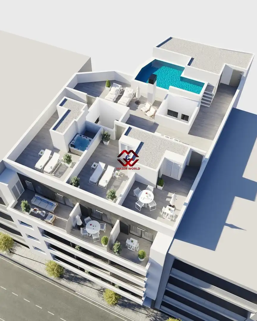 Penthouse mit Pool zum Verkauf in Centro, imagen 10
