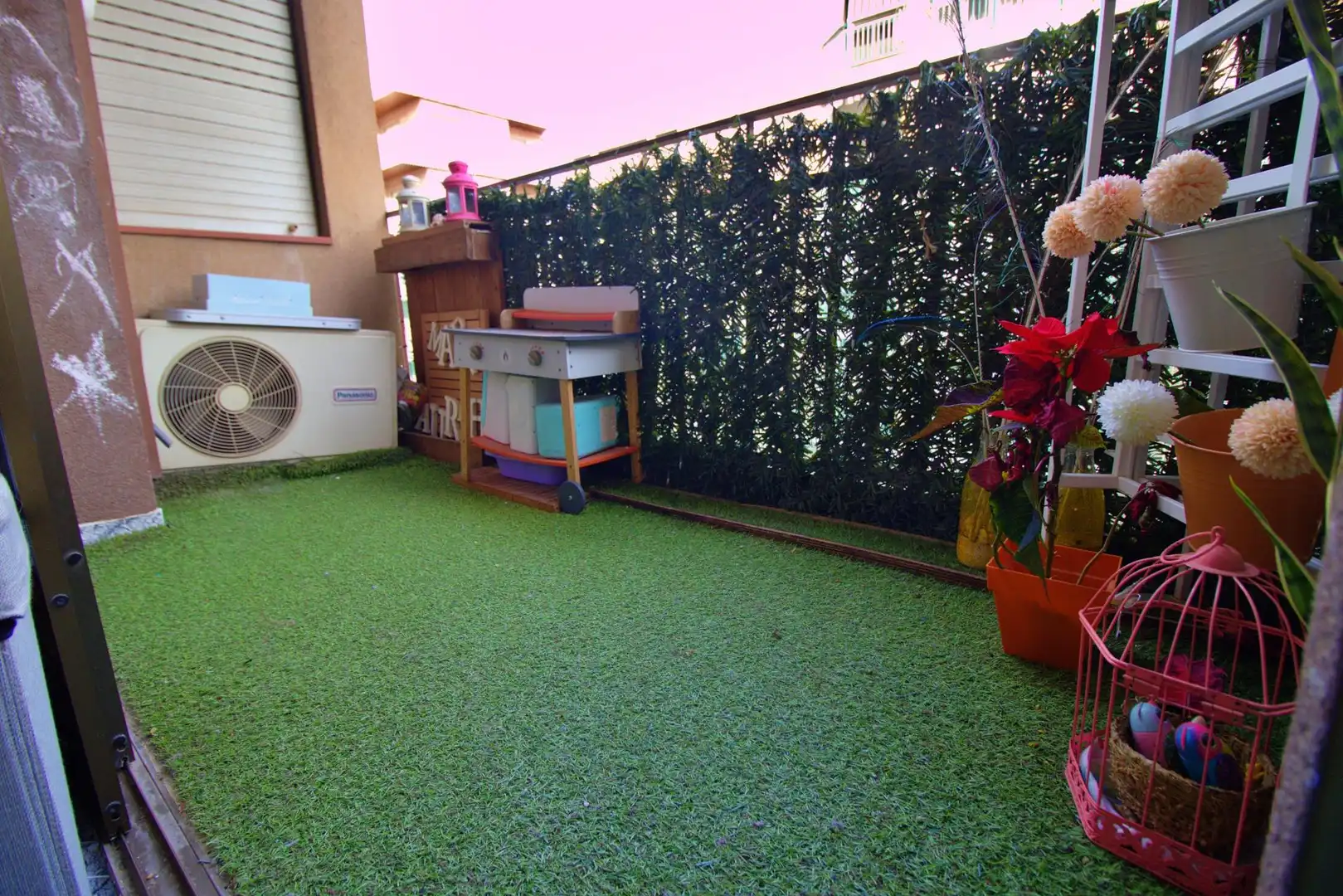 Terrasse von Wohnung zum Verkauf in Elche / Elx mit Klimaanlage, Heizung und Balkon