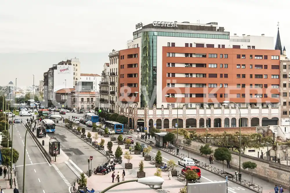 Vista exterior de Piso de alquiler en Madrid con Aire acondicionado, Calefacción y Terraza