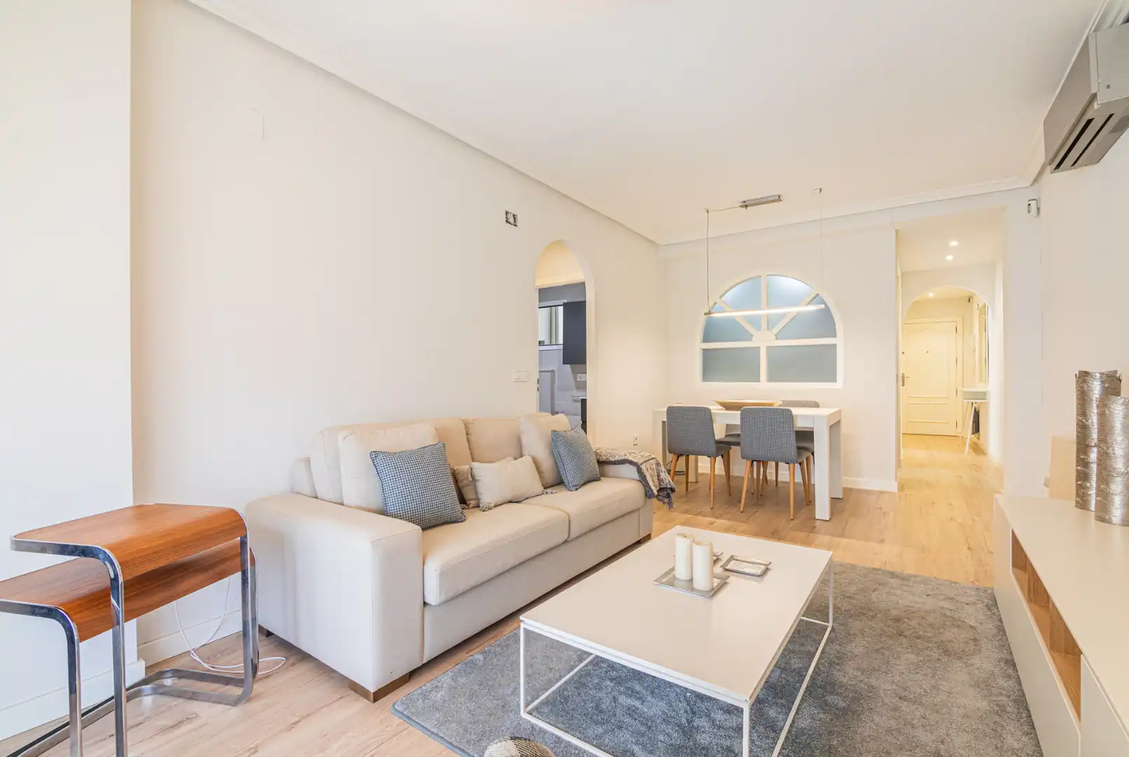 Sala de estar de Piso en venta en Santa Pola con Aire acondicionado y Amueblado