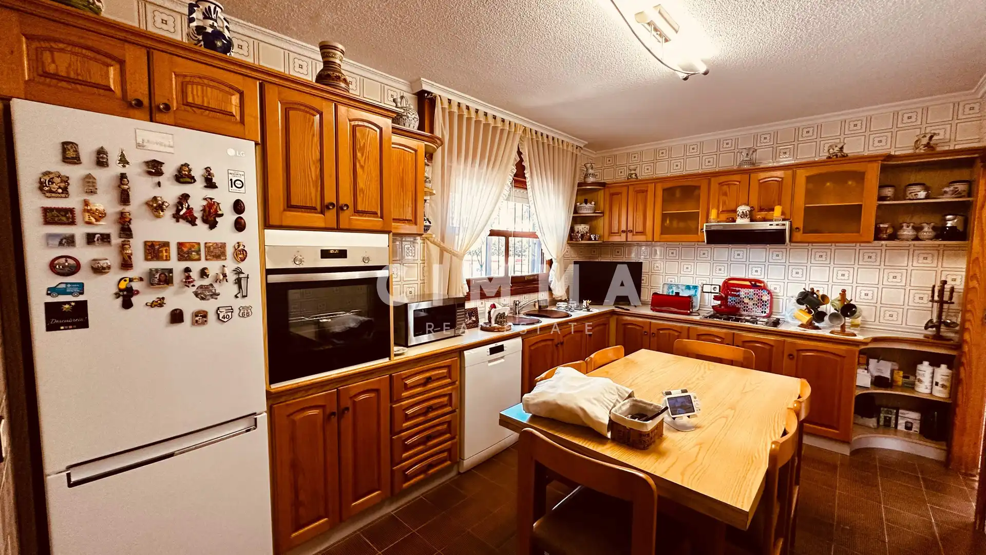 Cocina de Casa o chalet en venta en La Nucia con Aire acondicionado, Calefacción y Jardín privado