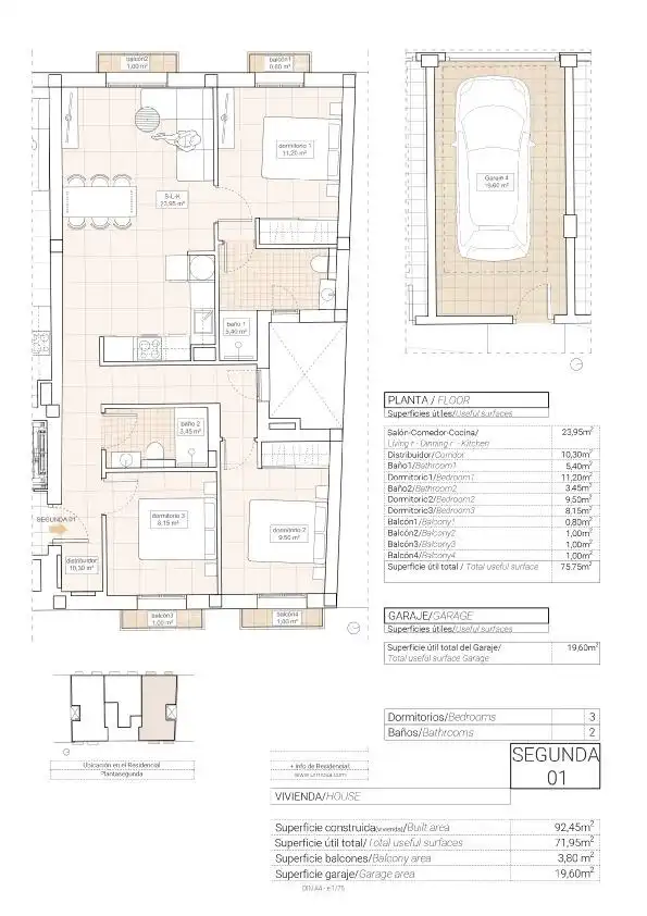 Apartamento con terraza en venta en Hondón de las Nieves / El Fondó de les Neus, imagen 8