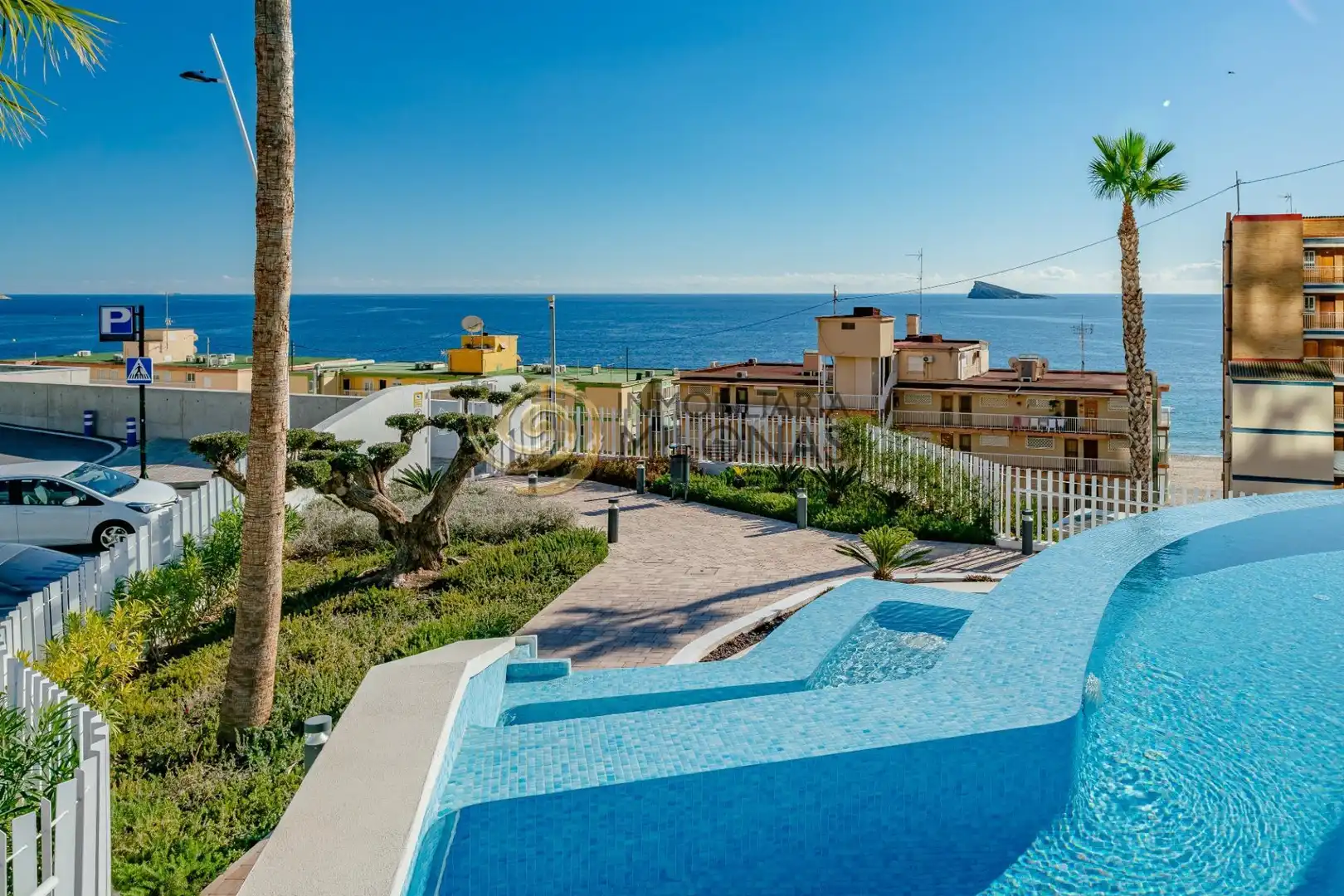 Vista exterior de Apartament en venda en Benidorm amb Aire condicionat, Terrassa i Traster