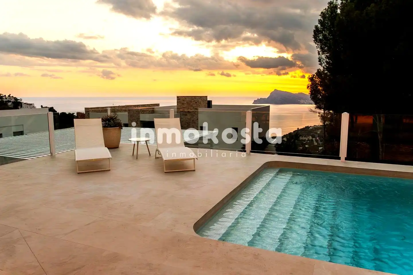 Terraza de Casa o chalet en venta en Altea con Aire acondicionado, Jardín privado y Terraza