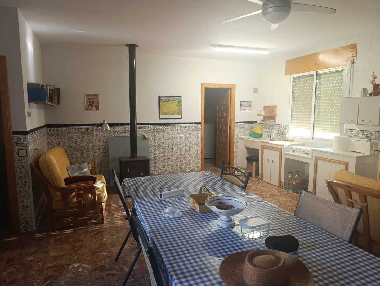 Cocina de Finca rústica en venta en Mora con Amueblado