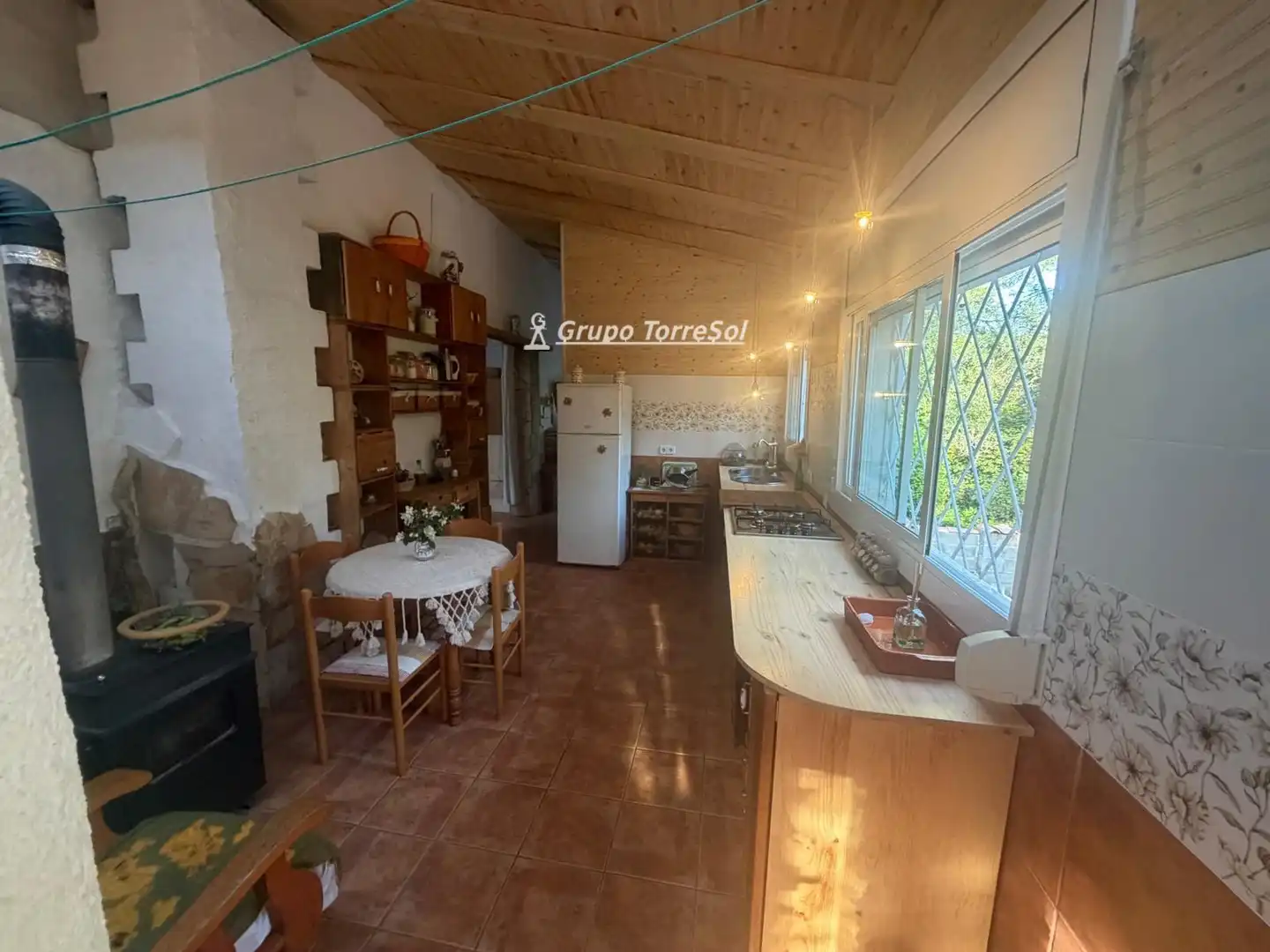 Kitchen of Houses for sale in El Montmell  with Heating, Private garden and Terrace