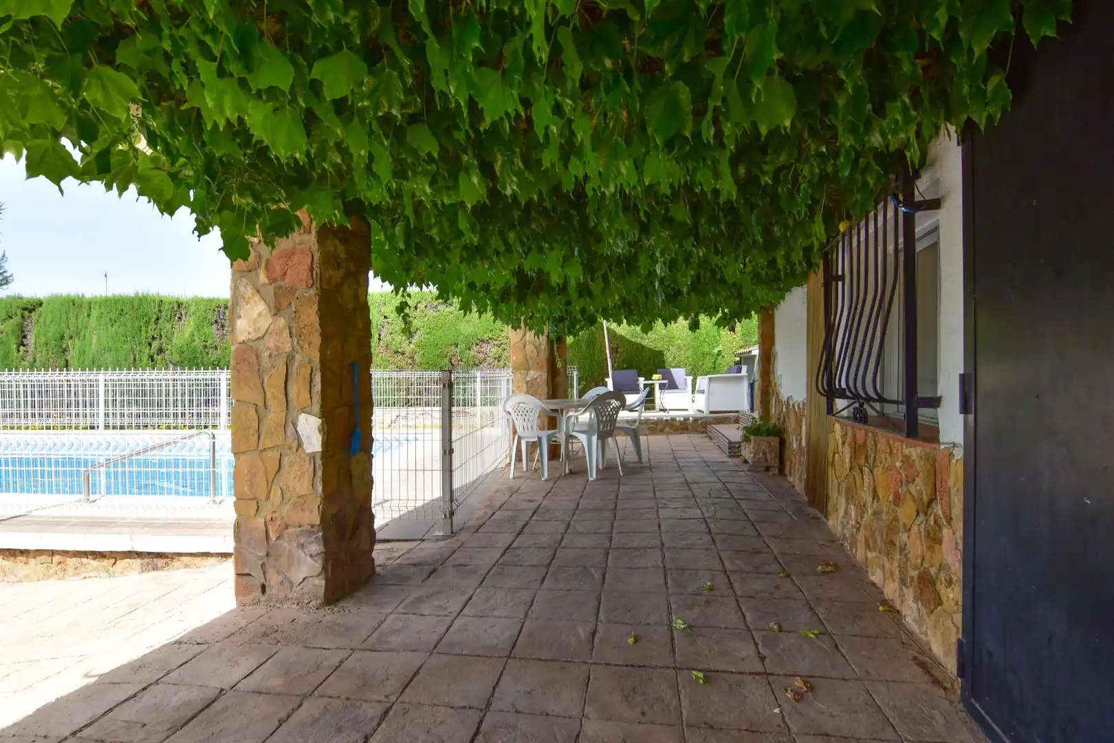 Terraza de Casa o chalet en venta en Montserrat con Aire acondicionado, Calefacción y Jardín privado