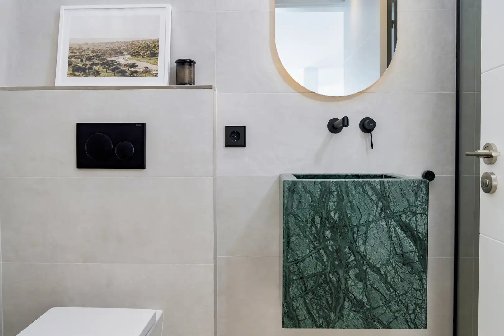 Baño de Casa o chalet en venta en Marbella con Aire acondicionado, Jardín privado y Terraza