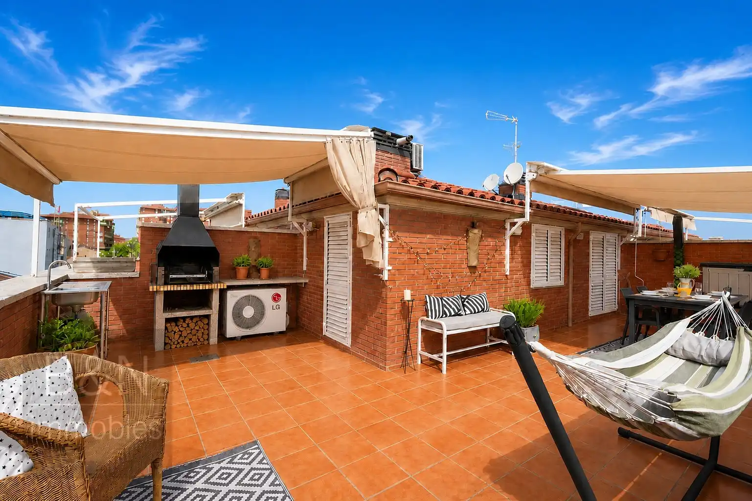 Terrace of Duplexes for sale in Sabadell  with Air Conditioner, Heating and Terrace