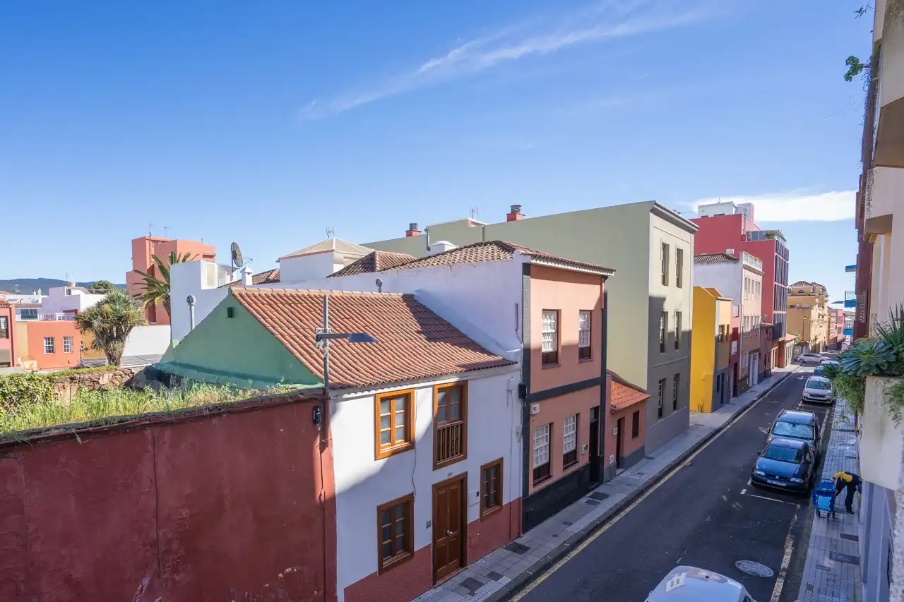 Vista exterior de Pis de lloguer amb opció a compra en San Cristóbal de la Laguna amb Parquet, Moblat i Forn