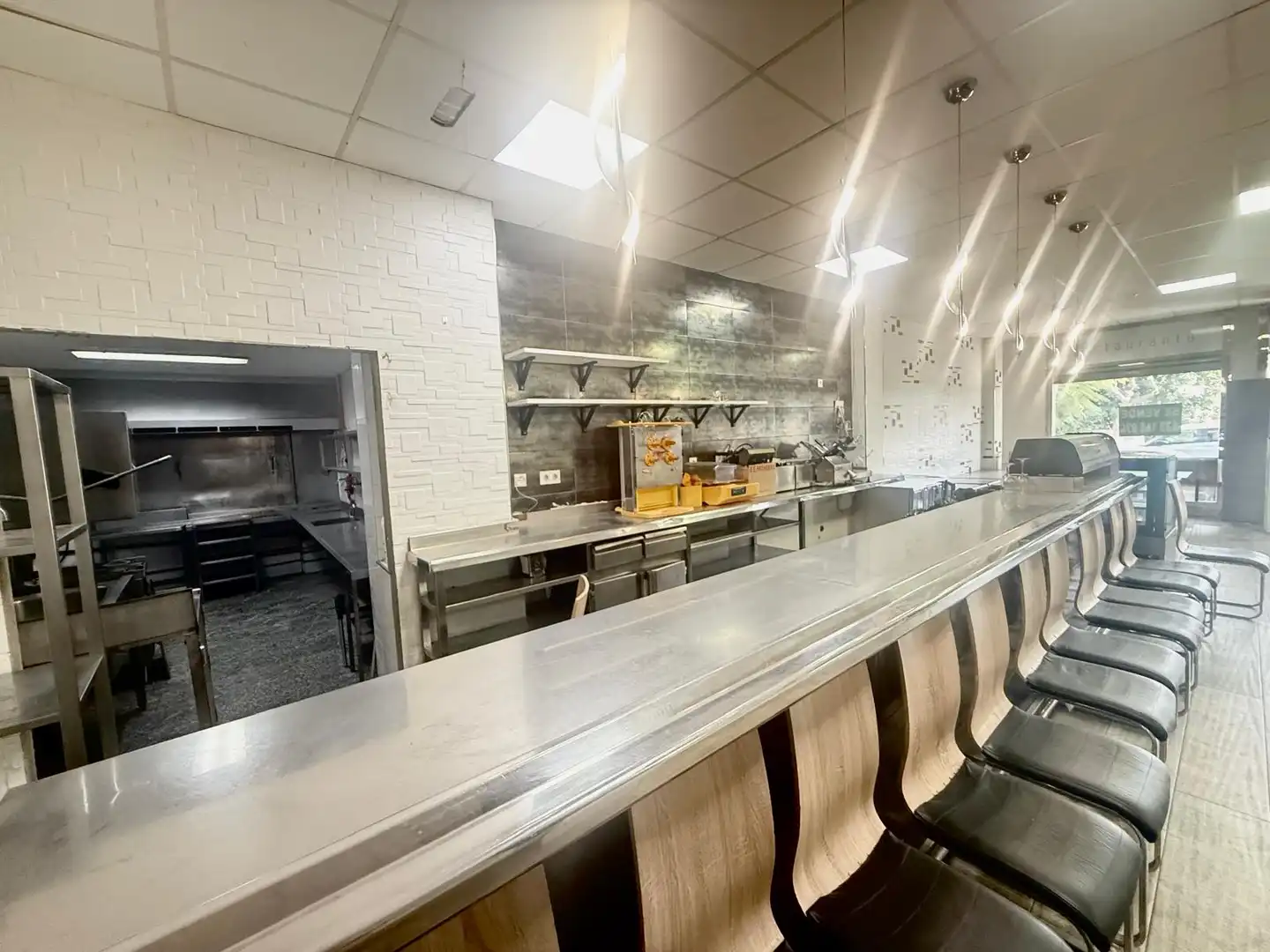 Cocina de Local en venta en Málaga con Aire acondicionado, Calefacción y Amueblado