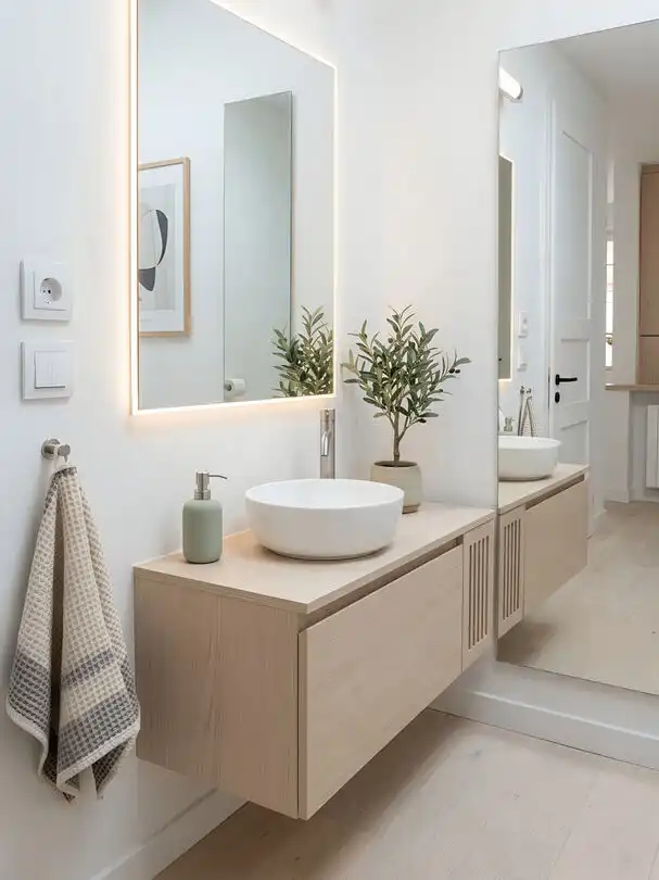 Bathroom of Flat for sale in Madrid  with Air Conditioner, Heating and Balcony