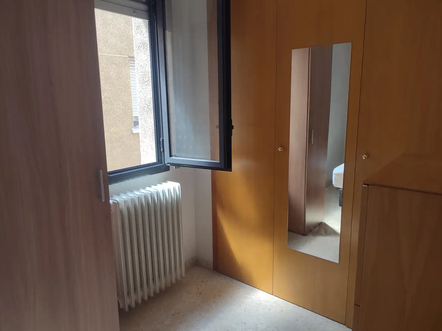 Bedroom of Flat for sale in Sant Adrià de Besòs  with Heating, Terrace and Furnished