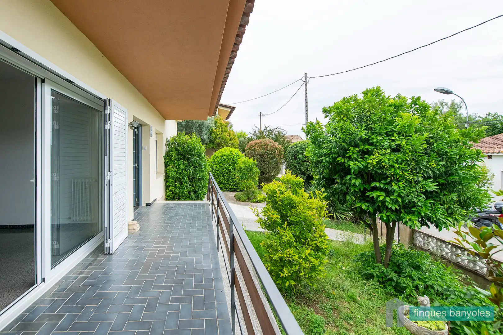 Terraza de Casa o chalet en venta en Banyoles con Aire acondicionado, Calefacción y Jardín privado