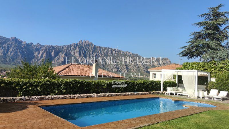 Exterior view of House or chalet for sale in Collbató  with Heating, Terrace and Swimming Pool