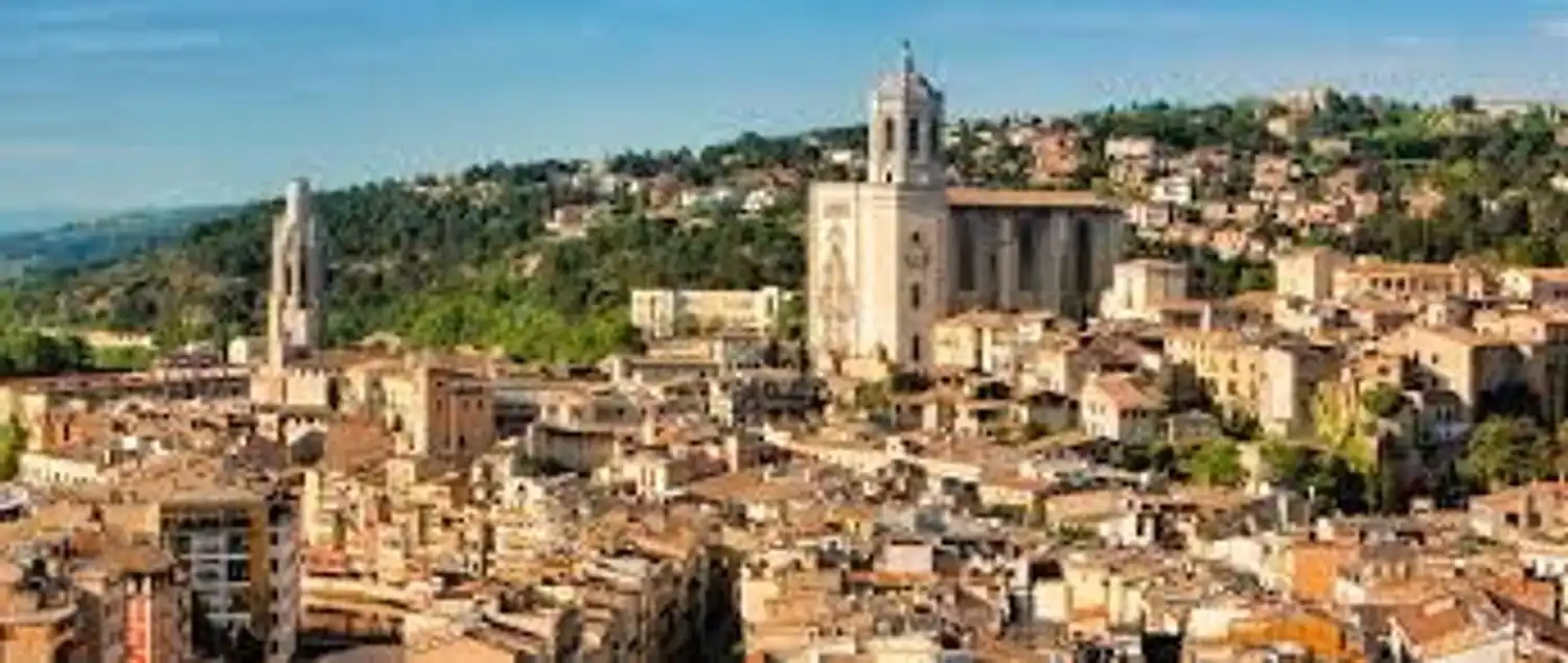 Exterior view of Buildings for sale in Girona