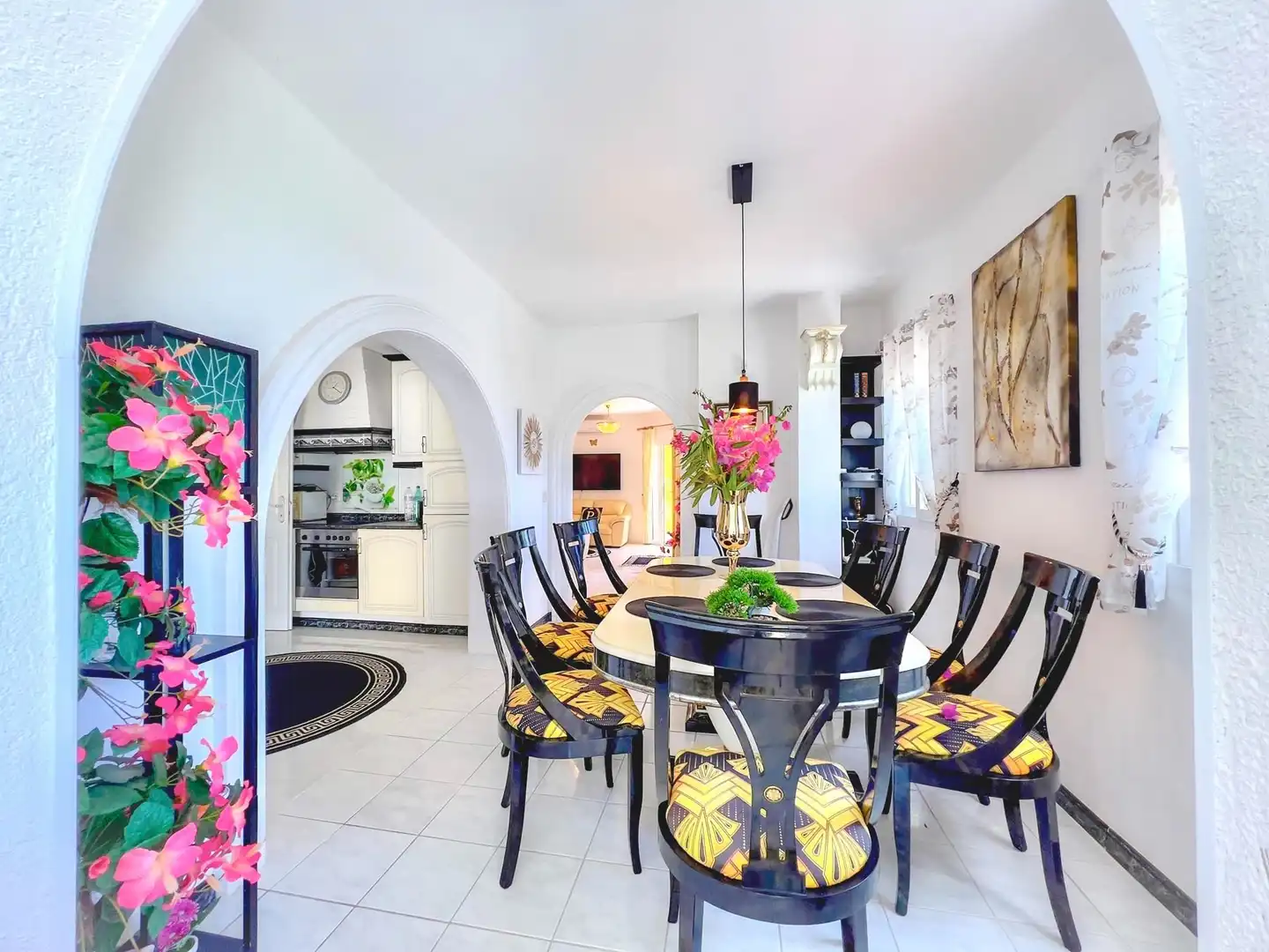Esszimmer von Haus oder Chalet zum Verkauf in La Manga del Mar Menor mit Klimaanlage, Heizung und Privatgarten
