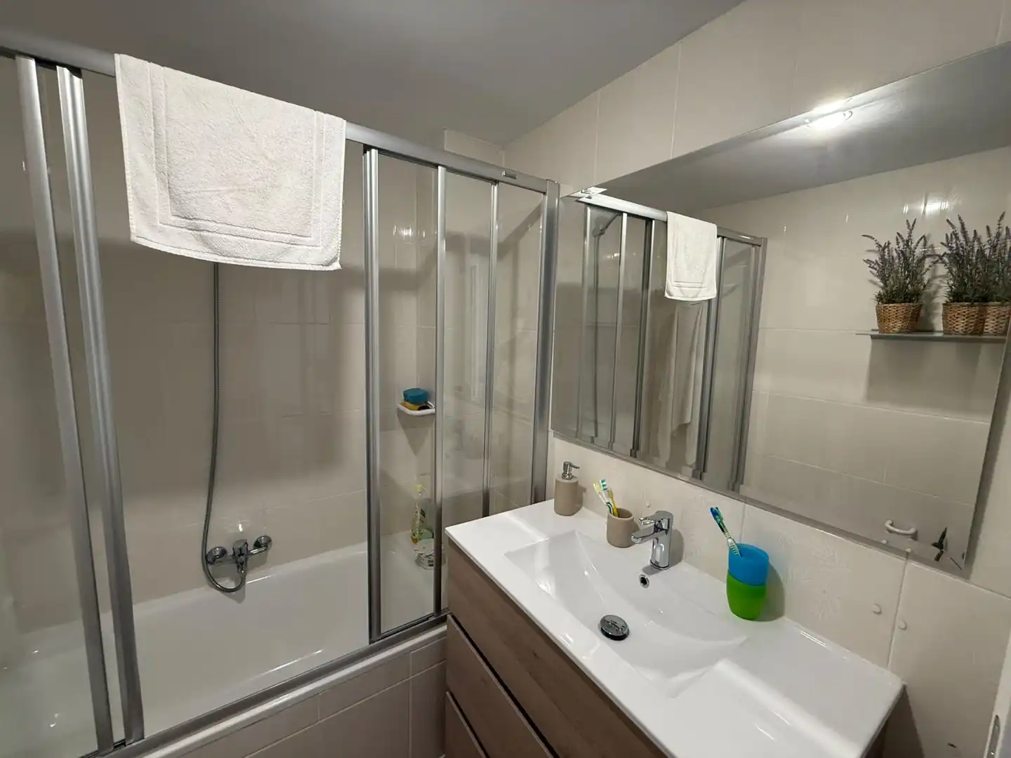 Bathroom of Duplexes for sale in Noja  with Heating, Parquet flooring and Terrace