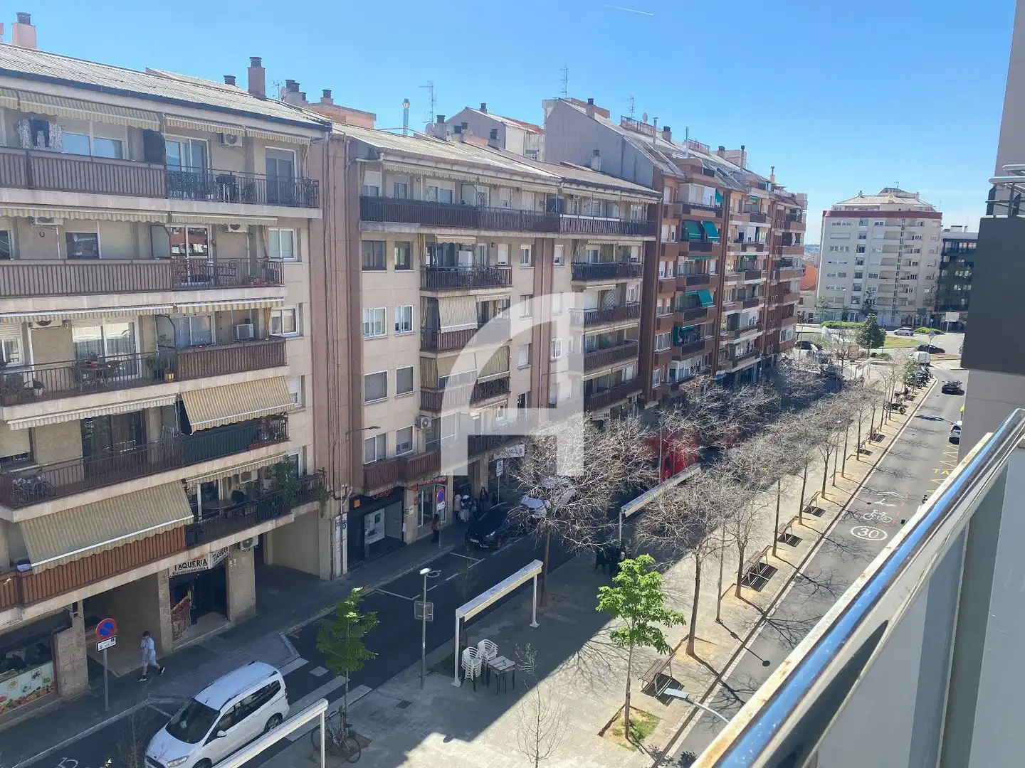 Exterior view of Flat for sale in Terrassa  with Air Conditioner, Heating and Terrace