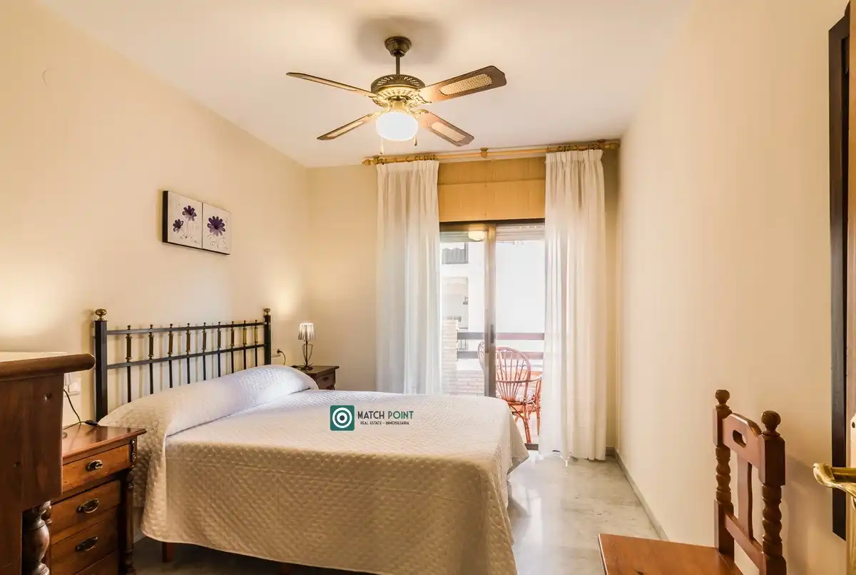 Bedroom of Flat for rent in Almuñécar  with Terrace, Furnished and Washing machine