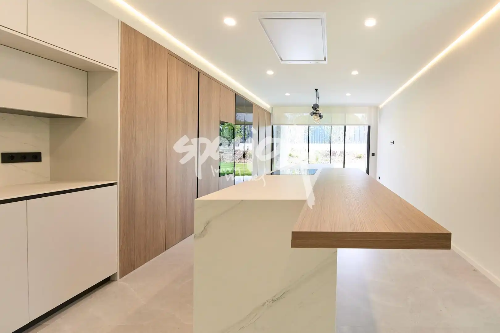 Kitchen of Houses for sale in Boadilla del Monte  with Air Conditioner, Heating and Private garden