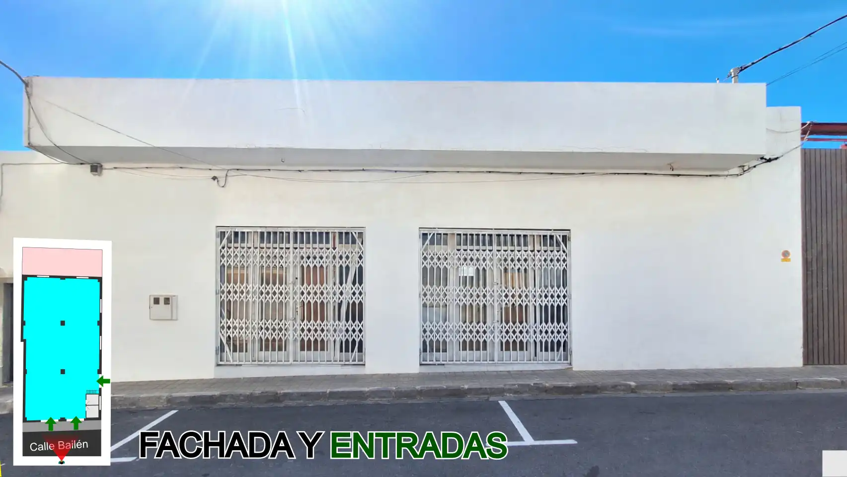Vista exterior de Local en venda en Ingenio