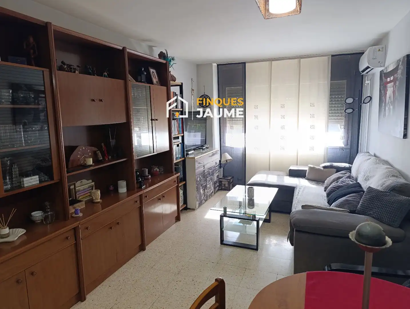 Sala de estar de Piso en venta en Lleida con Aire acondicionado, Calefacción y Terraza