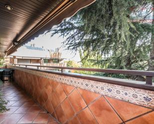 Terrace of Flat for sale in  Madrid Capital  with Air Conditioner, Heating and Parquet flooring