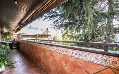 Terrace of Flat for sale in  Madrid Capital  with Air Conditioner, Heating and Parquet flooring