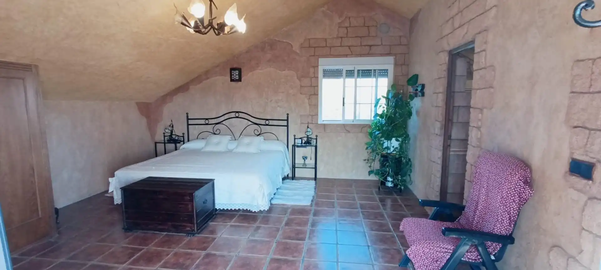 Schlafzimmer von Haus oder Chalet zum Verkauf in Hondón de las Nieves / El Fondó de les Neus mit Privatgarten, Terrasse und Abstellraum