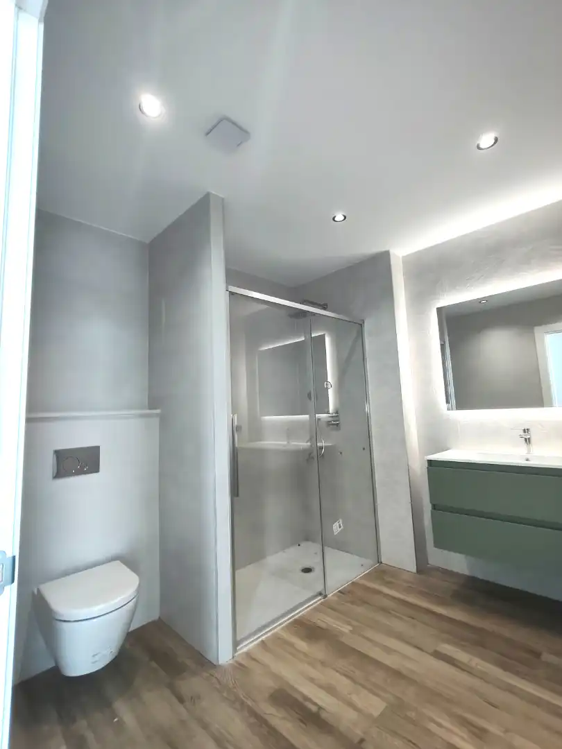 Baño de Casa o chalet en venta en Carbajosa de la Sagrada con Calefacción, Jardín privado y Terraza