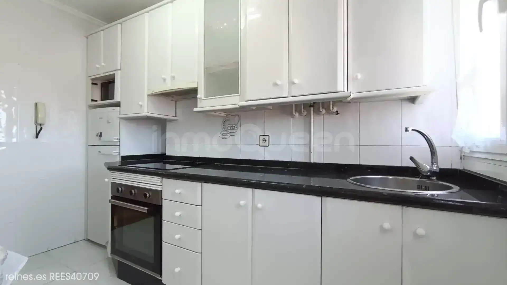 Cocina de Apartamento de alquiler en Siero con Calefacción y Amueblado
