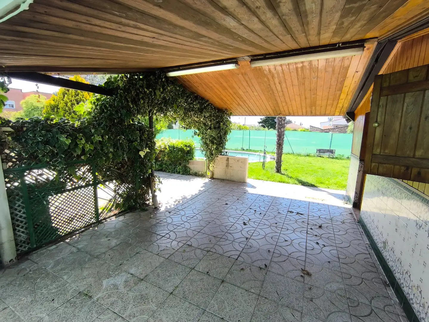 Terraza de Casa o chalet en venta en Torrejón del Rey con Aire acondicionado, Calefacción y Jardín privado