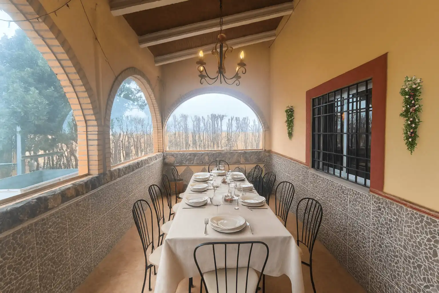 Dining room of Houses for sale in La Roda  with Private garden, Terrace and Swimming Pool
