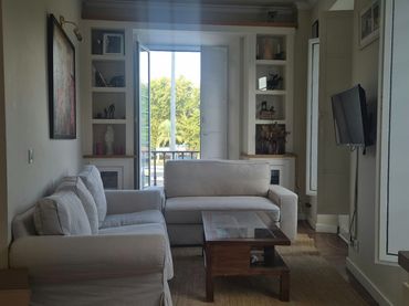 Mini appartamento con balcone in affitto a Casco Antiguo