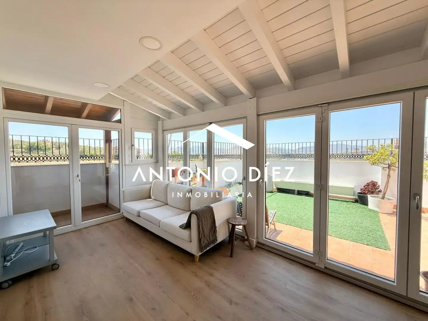 Exterior view of Attic for sale in Aspe  with Air Conditioner, Terrace and Storage room