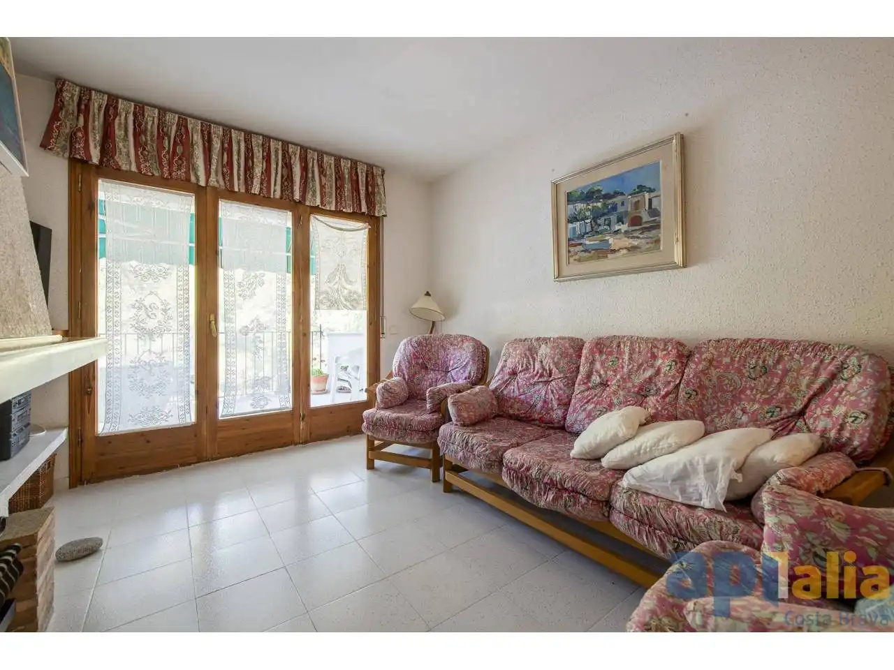 Sala d'estar de Pis en venda en Palafrugell amb Aire condicionat, Calefacció i Terrassa