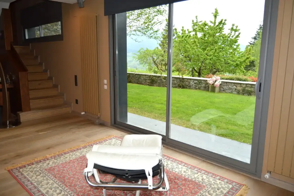 Sala de estar de Casa o chalet de alquiler en Prullans con Jardín privado, Parquet y Terraza
