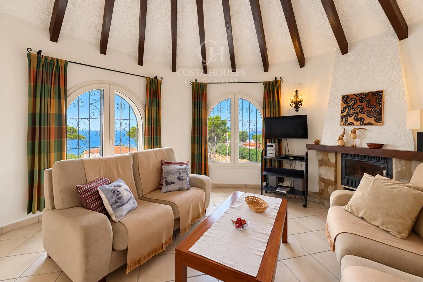 Sala de estar de Casa o chalet en venta en Portichol - Balcón al Mar