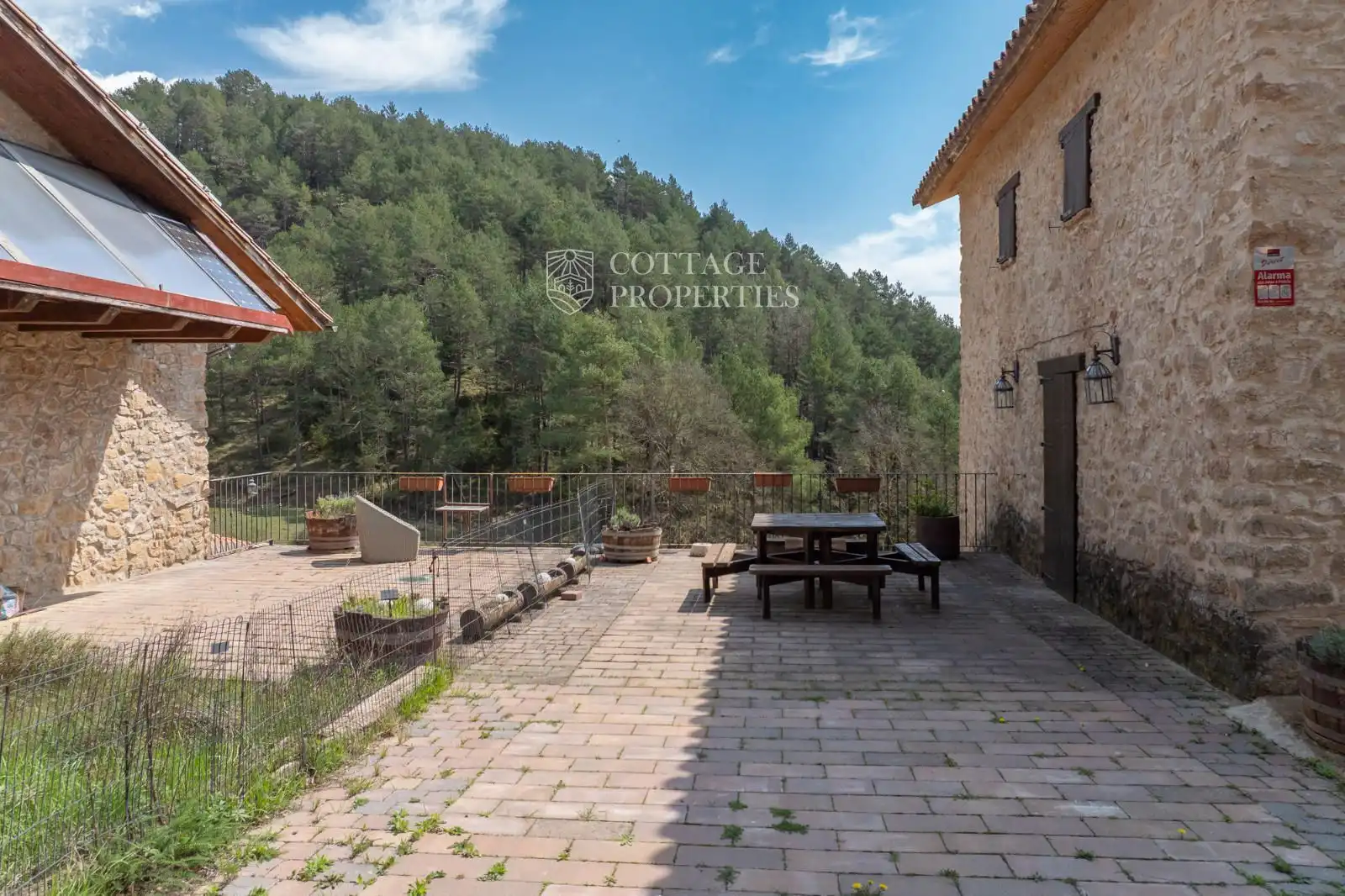 Terrasse von Country house zum Verkauf in Ripoll