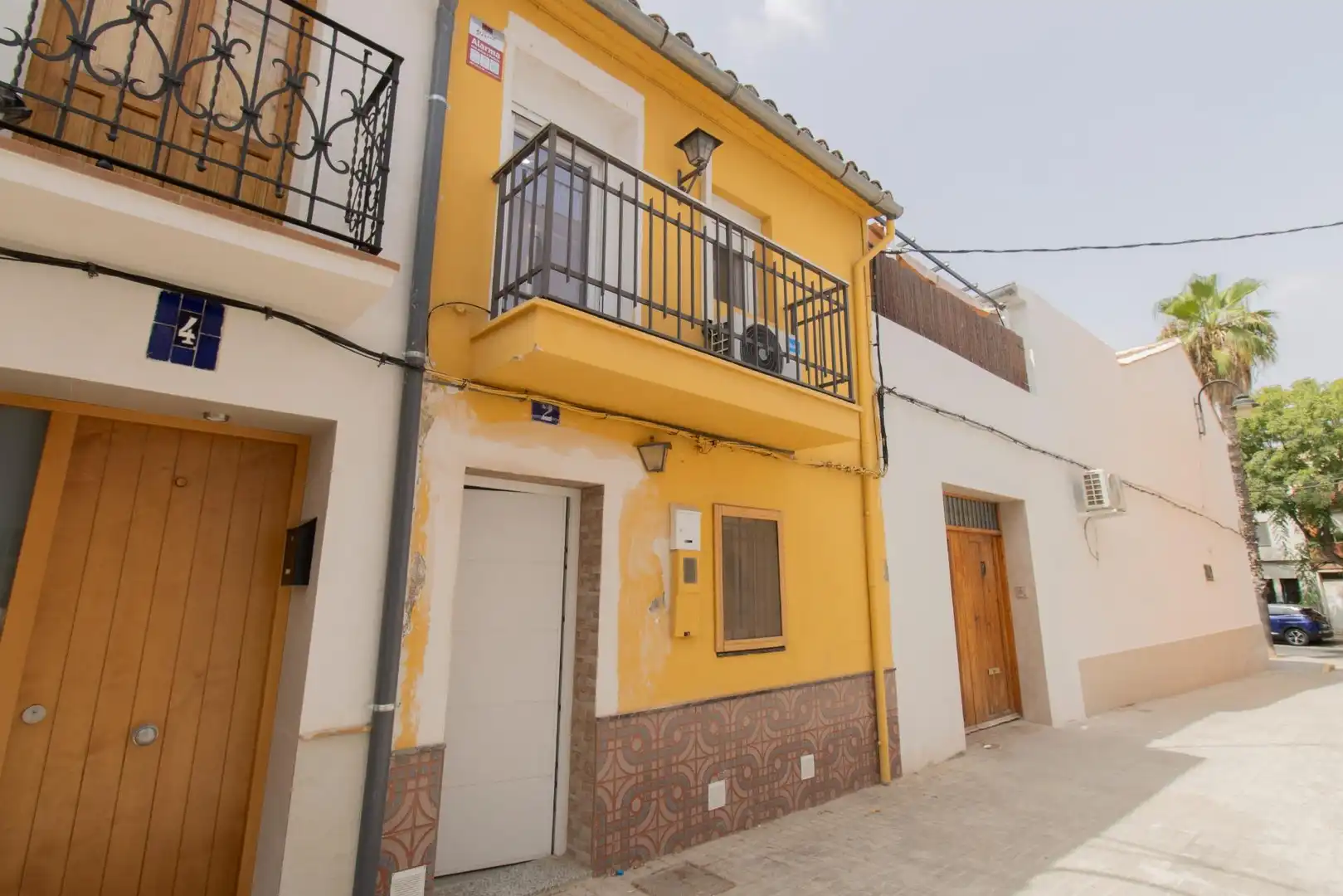 Vista exterior de Finca rústica en venta en Massamagrell con Aire acondicionado, Balcón y Alarma