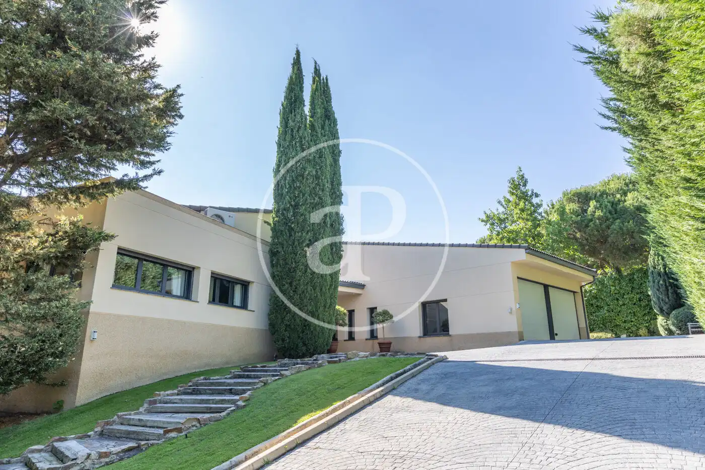 Vista exterior de Casa o chalet en venta en Torrelodones con Aire acondicionado, Calefacción y Jardín privado