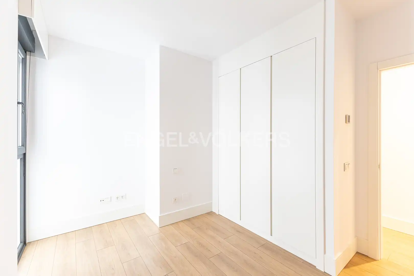 Schlafzimmer von Wohnung zur Miete in Madrid mit Klimaanlage, Heizung und Abstellraum