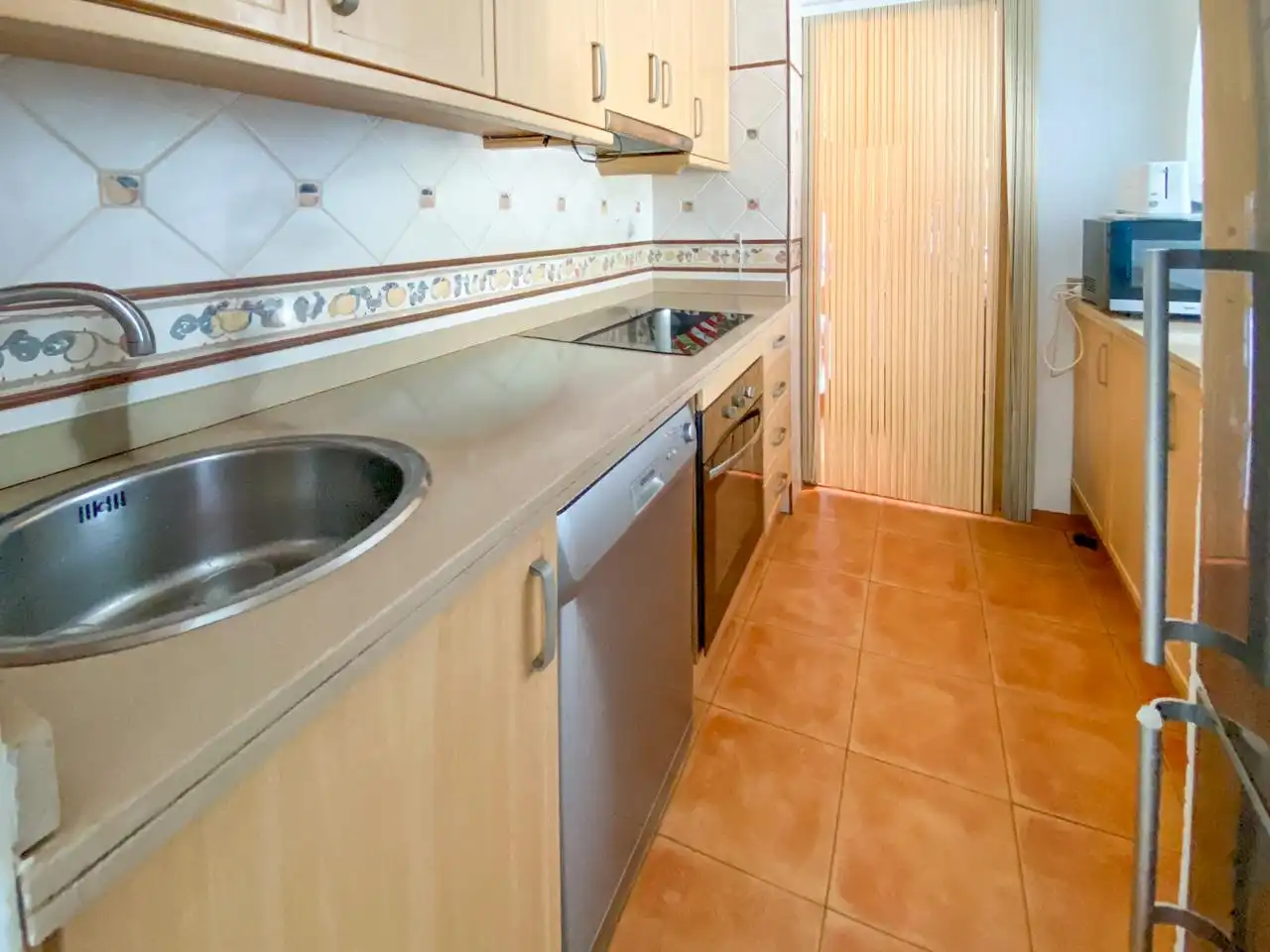 Kitchen of Flat for sale in Santa Pola  with Air Conditioner, Terrace and Furnished