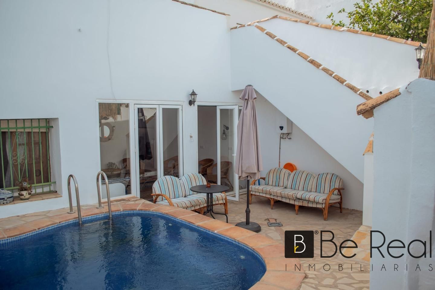 Swimming pool of House or chalet for sale in Villanueva de Algaidas  with Air Conditioner, Private garden and Terrace
