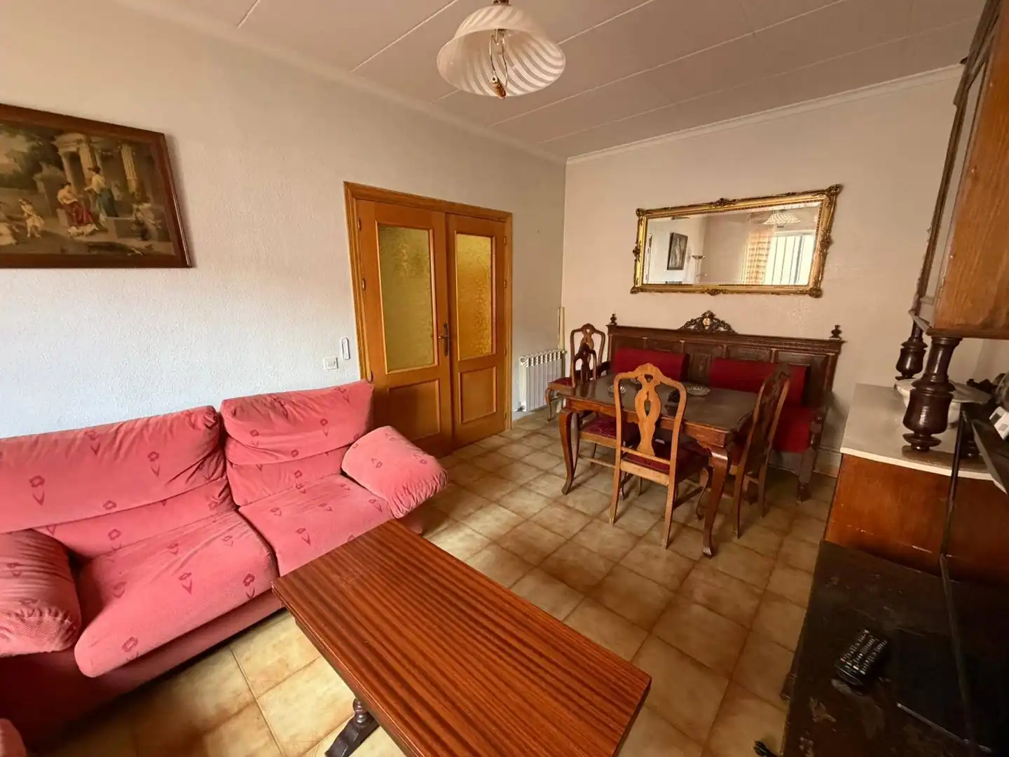 Living room of Houses for sale in La Guardia  with Heating, Furnished and Alarm