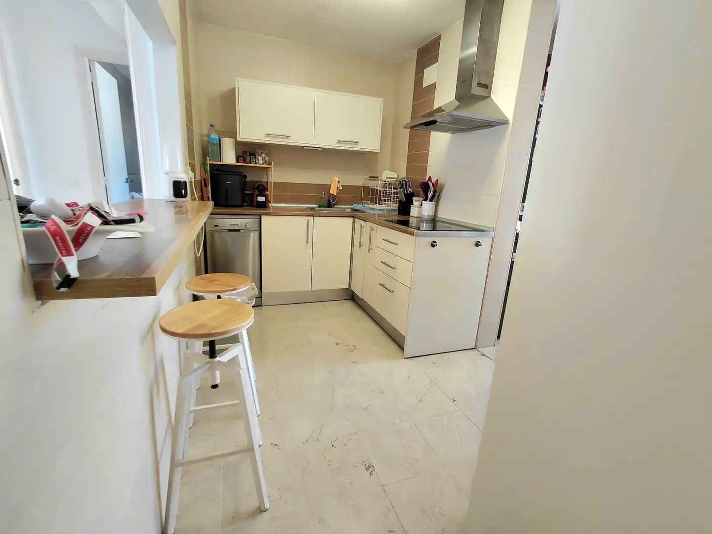Cocina de Ático en venta en Benalmádena con Aire acondicionado, Terraza y Horno